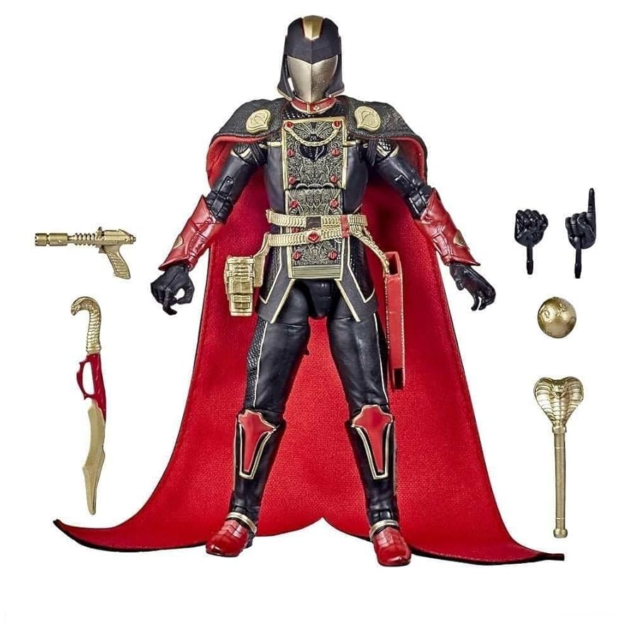 G.I.ジョー クラシファイド コブラコマンダー ガンホーブラックシリーズサイズ Amazon.co.jp: Hasbro G.I. Joe クラシファイドシリーズ