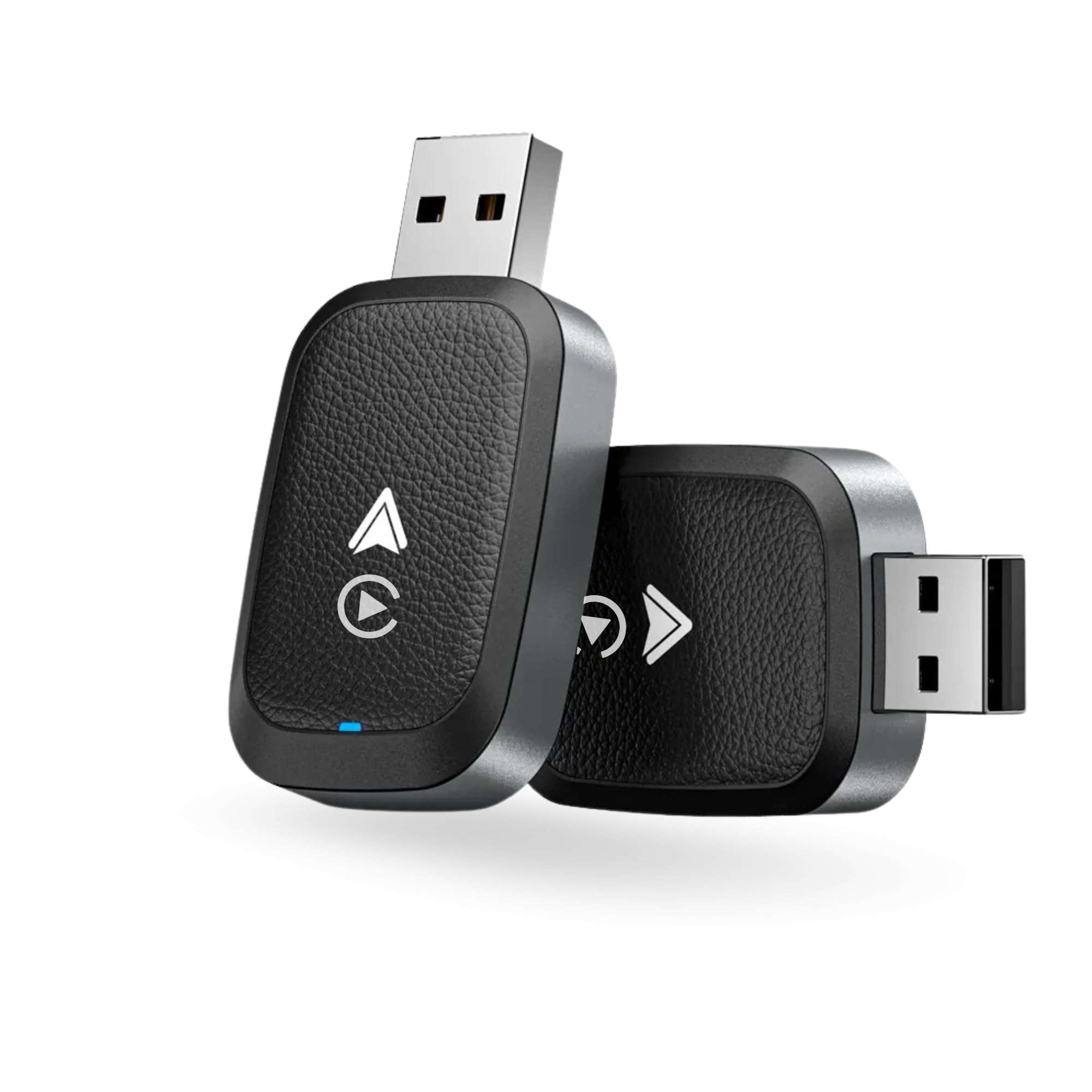 Wireless Car Play Adapter & Android Auto| 2 in 1 Carplay Adapter Convert Wired to Wireless for Cars with Extension Cable USB & Type C