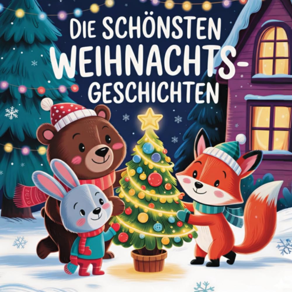 Die schönsten Weihnachtsgeschichten: Zauberhafte Wichtelgeschichten & Tierabenteuer – Ein Weihnachtsbuch für Kinder ab 3 Jahren zum Vorlesen, Einschlafen & Staunen