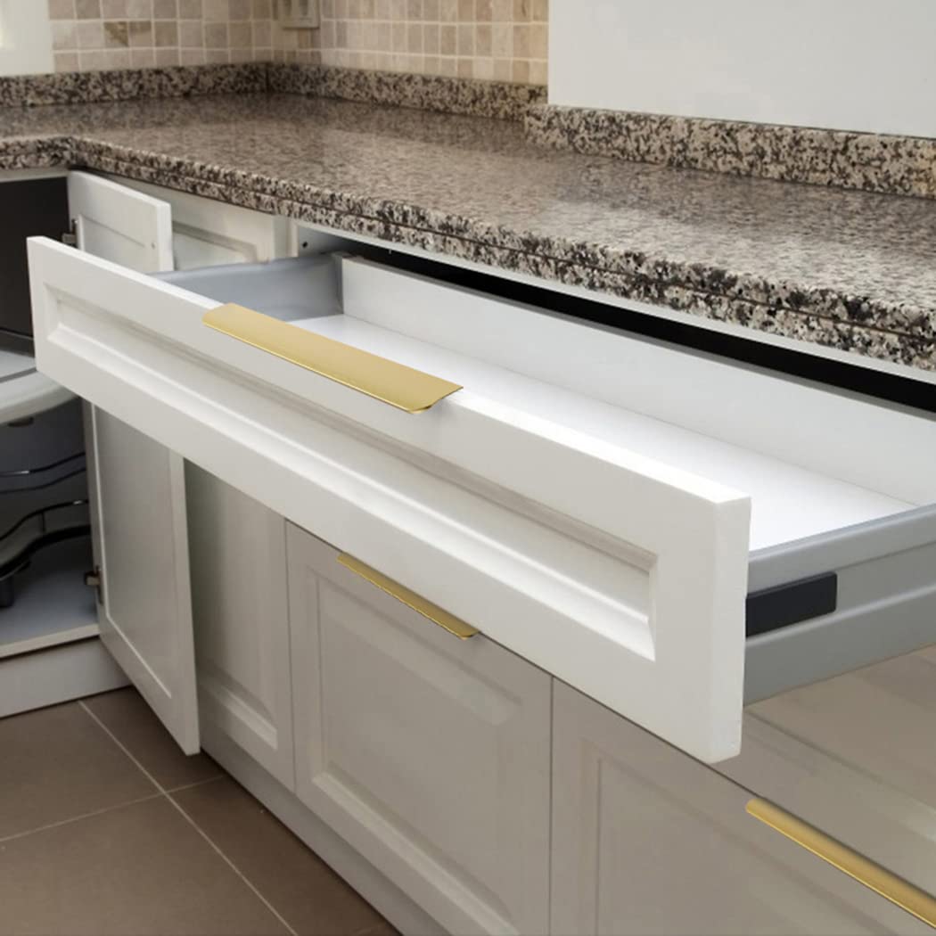 Uchwyty do szafek kuchennych ze stopu aluminium, ukryte(Overall length 600mm)