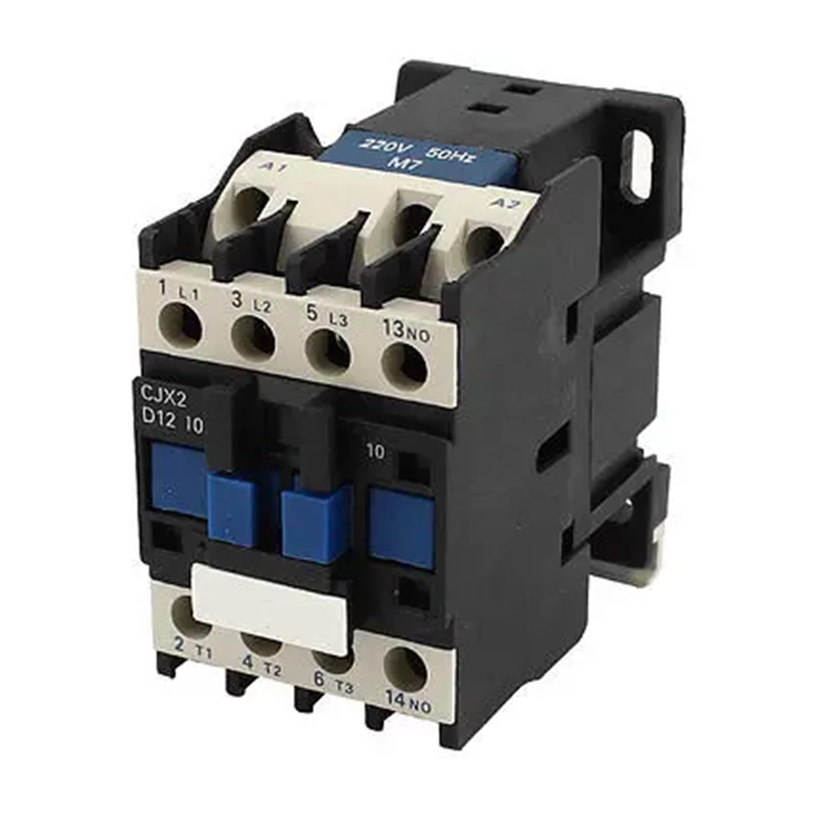 RCGKNNMUZ CJX2-1210 35mm DIN Rail Screw Terminal 3-Phase Motor Power contactor AC 220V
