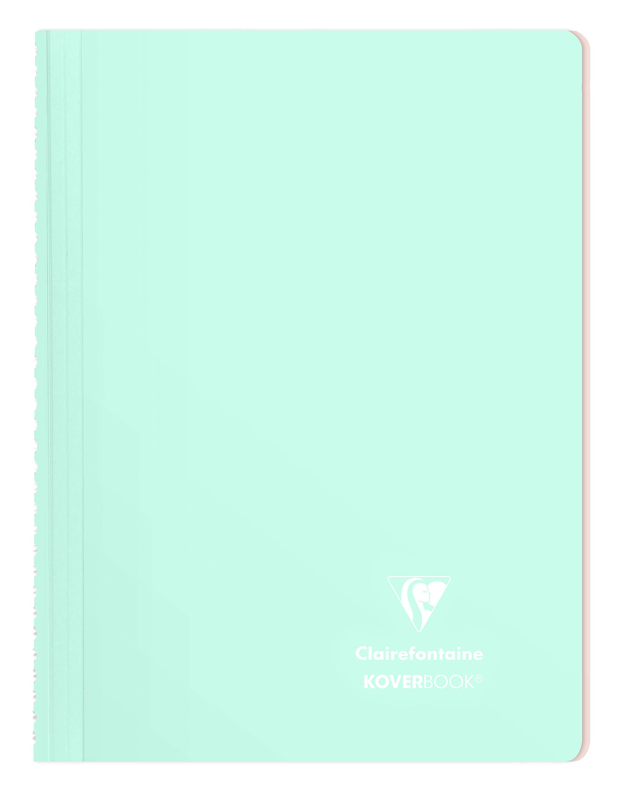 Clairefontaine 376781C 5 Spiralhefte Koverbook A4 80 Blatt liniert sortiert