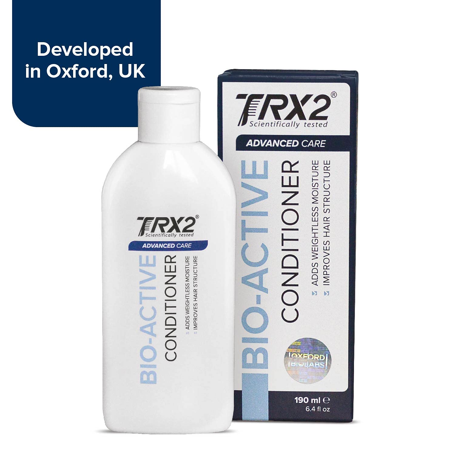 TRX2 Bio-Active Hair Conditioner - Weightless Moisture - Naturally-based - Paraben-free