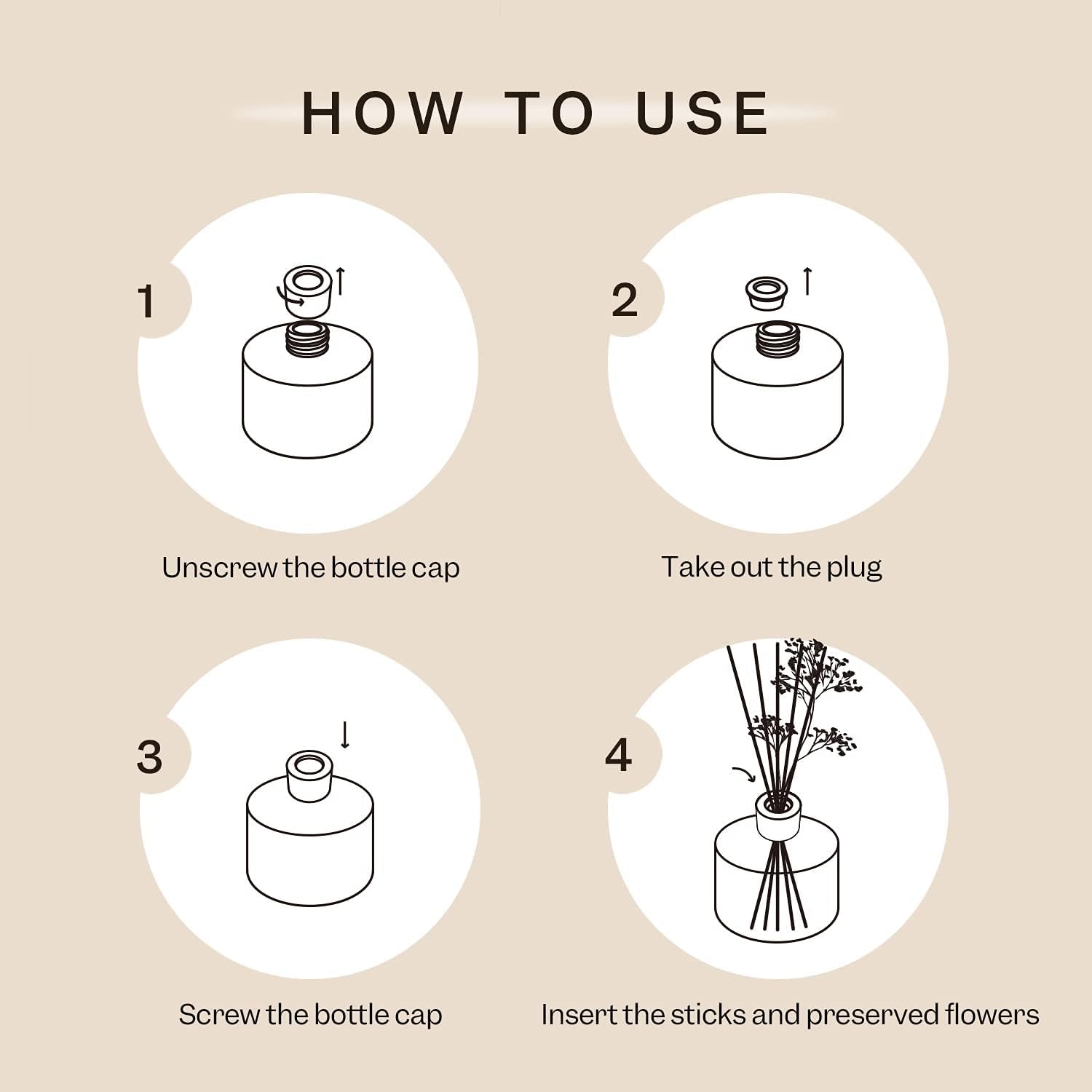 COCORRÍNA Diffusore Profumo Ambiente - 200ml Diffusore profumato di Cocco e Lime con Bastoncini Diffusore di Olio Essenziale di fragranza per la casa per la Decorazione della mensola del Bagno