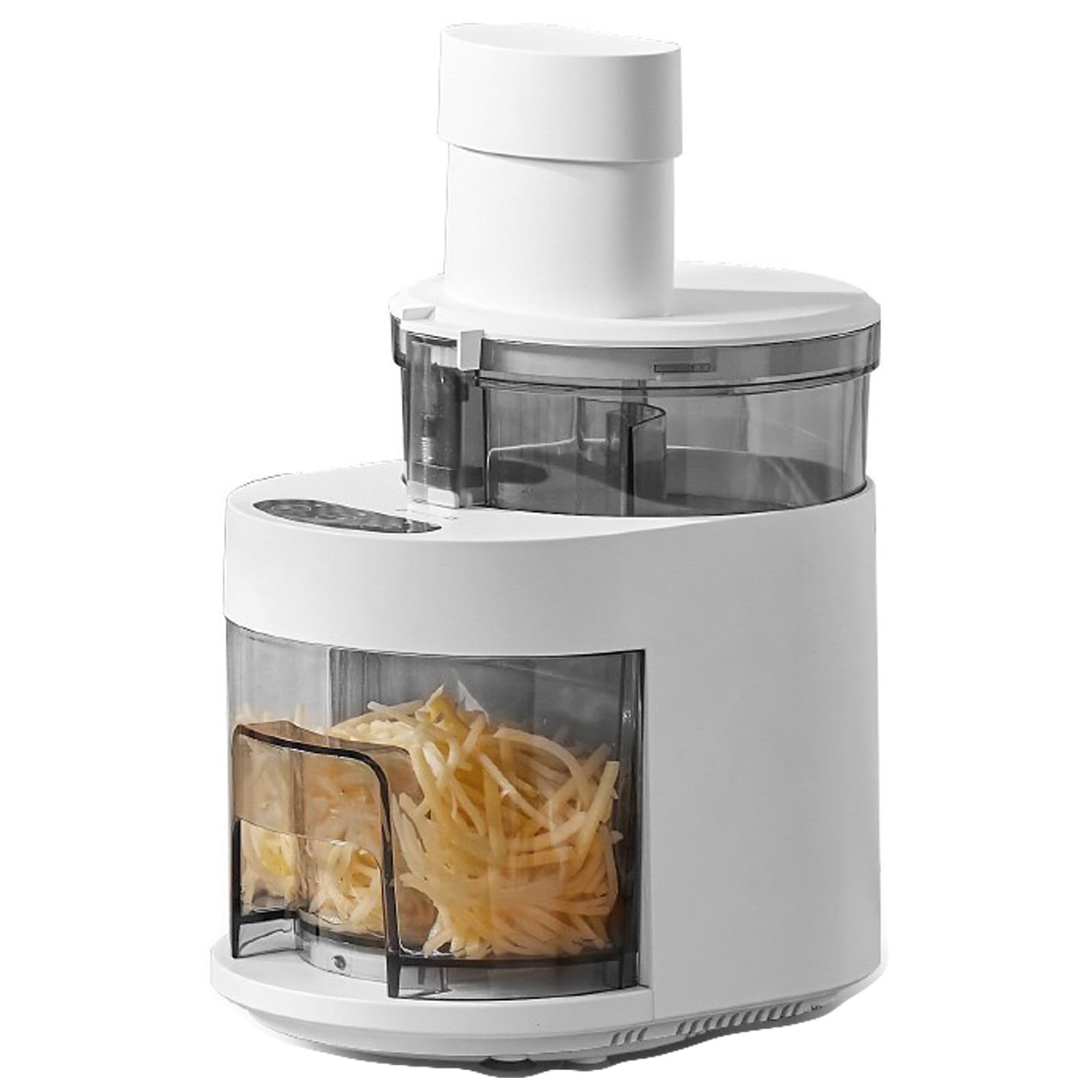 Cortadora de Verduras en Espiral, Picadora Eléctrica de Alimentos for Frutas, Verduras, Frutos Secos, Queso