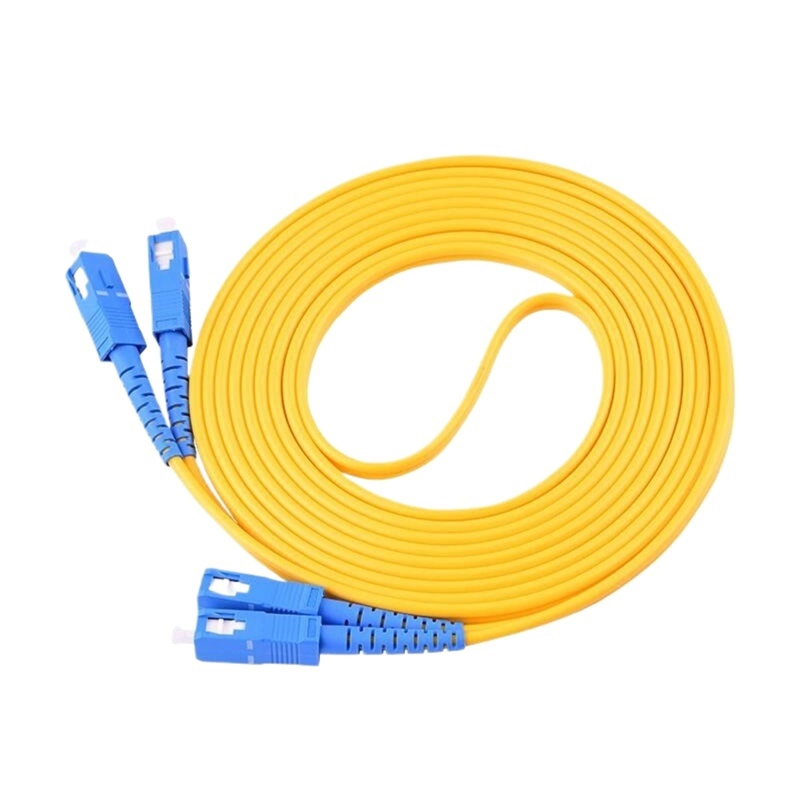 Doppio SC LC ST FC UPC a LC UPC Simplex 2.0mm 3.0mm PVC Cavo patch in fibra monomodale Cavo patch in fibra ottica 1m 2m 3m 50m(8M,SC-SC)