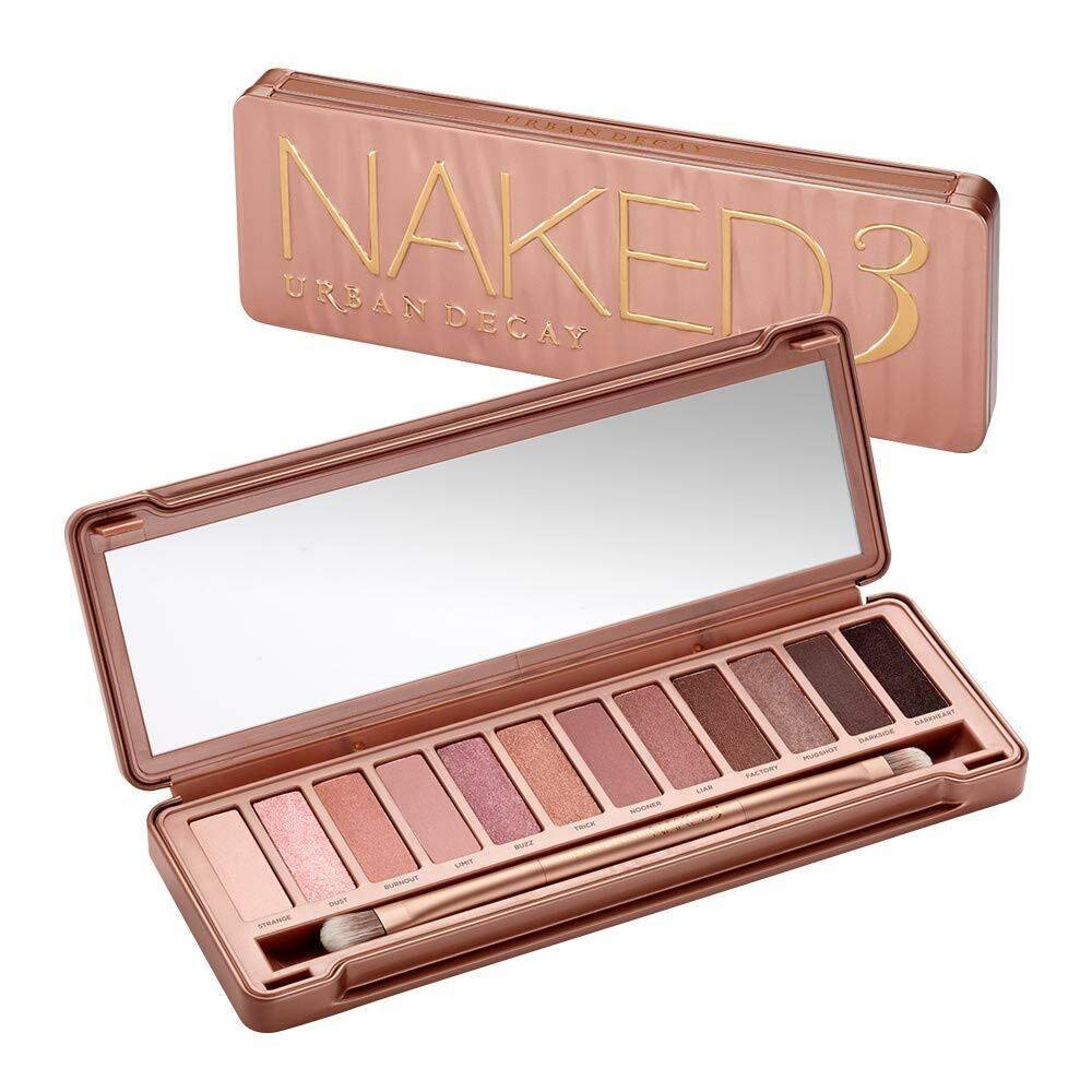 Naked 3 Professional Eye shadow Makeup Palette Kit Brush - XMAS GIFT!