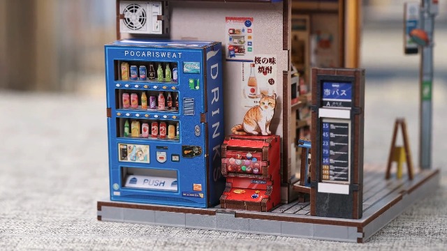 Amazon.com: CUTEBEE Book Nook Kit - DIY Miniature House Japanese