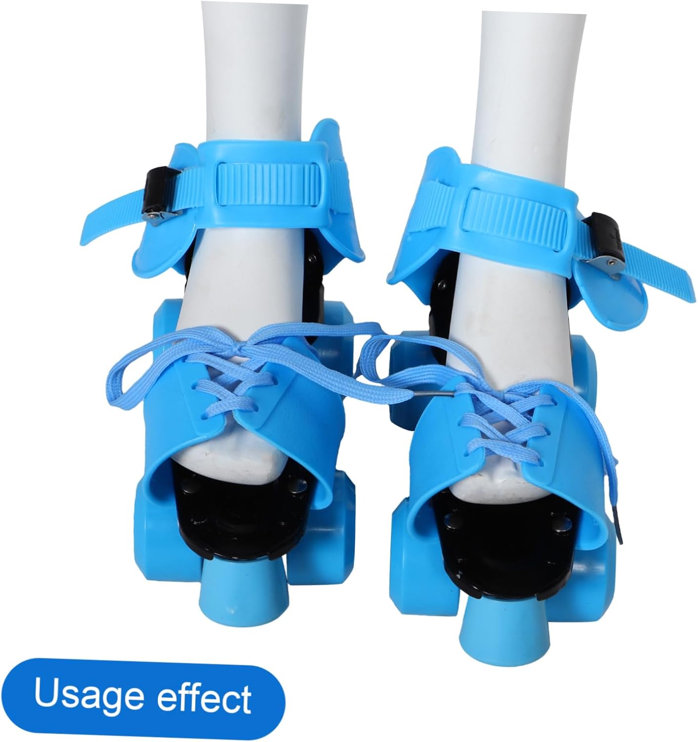 Adjustable Boy Girl's Ice Skates Boys and Girls Roller Skates Double Row Wheels Comfortable Beginners