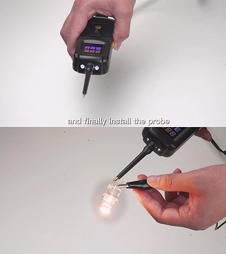 Miniatura 6 de Probador de sonda de circuito de potencia Voltaje DC automotriz 6V a 48V Buscador de cortocircuito Reléprobador de inyector de combustible