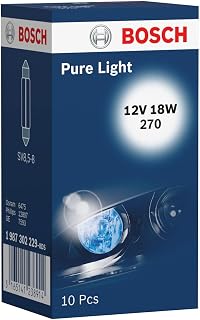 Lâmpada Bosch Sof.18W 12V SV8,5-8 PURE LIGHT