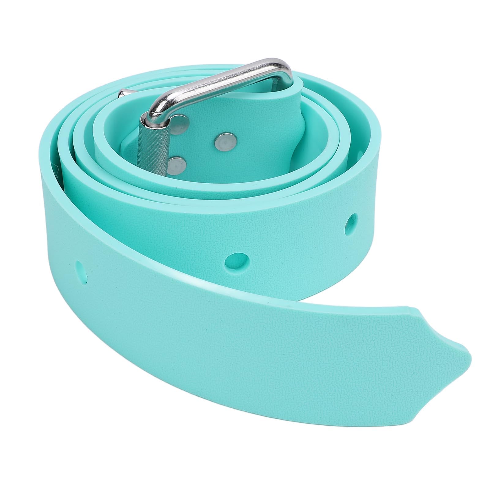 Cintura di peso professionale per immersioni, anti-scivolamento, in silicone, regolabile, con fibbia in acciaio rapido, per rilascio rapido per immersioni, immersioni, pesca a lancia