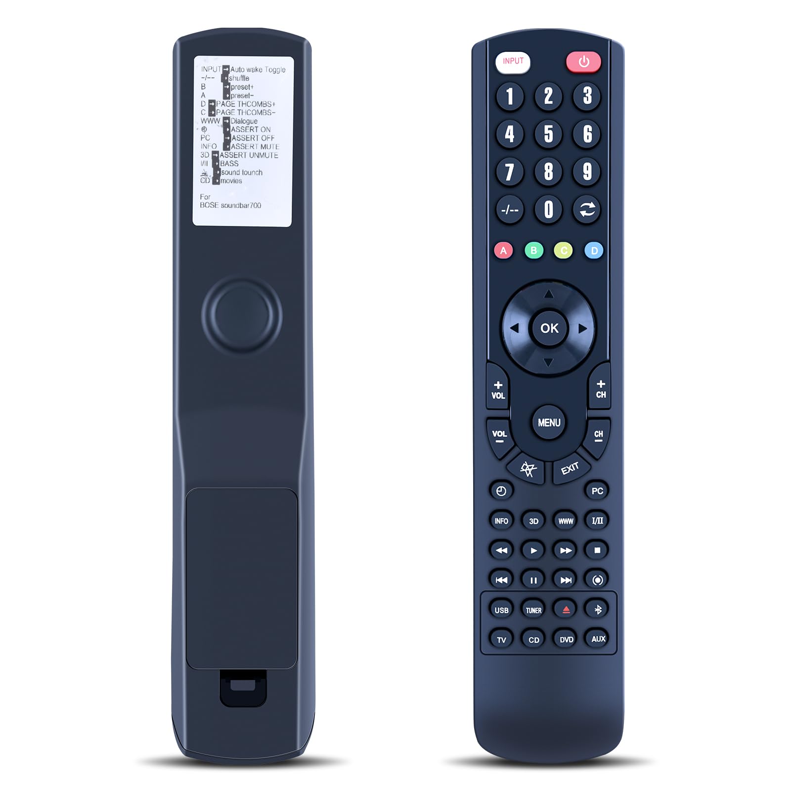 Telecomando di ricambio per telecomando Bose Soundbar 700