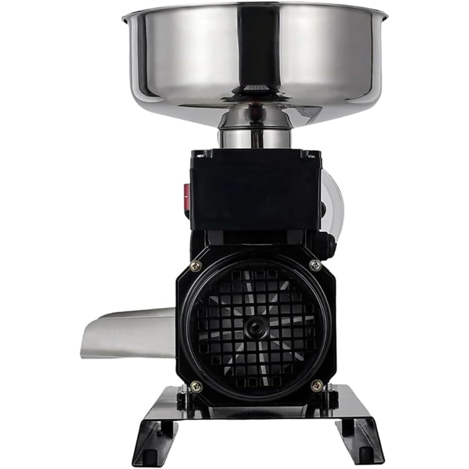 450W elektrisches Tomatensieb Kommerzielle Tomatenmühle Edelstahl Lebensmittelpresse Tomatensauce Maschine Lebensmittelextruder Tomatensauce Tomate