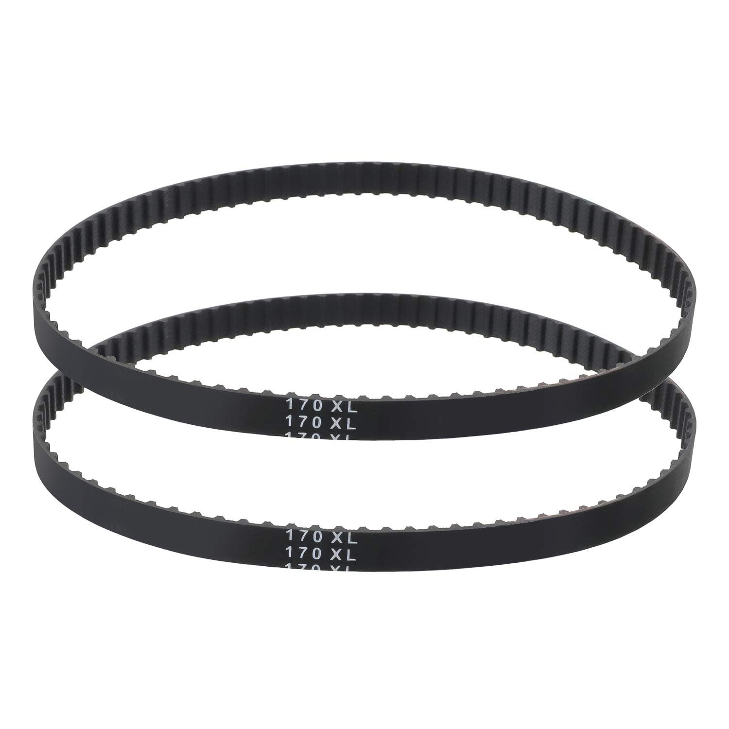 TOPPROS170Xl SeriesWidth 3/8 inch 85 Teeth 5.08mm Pitch Industrial Timing Belt，Pack of 2