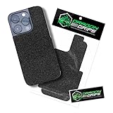 Dragon Grips Cell Phone Grip Tape Stickers - Compatible with iPhone 12 Pro, Textured Rubber Grip Tape, Non-Slip Grip Stickers, Waterproof with Magsafe Charging, Black