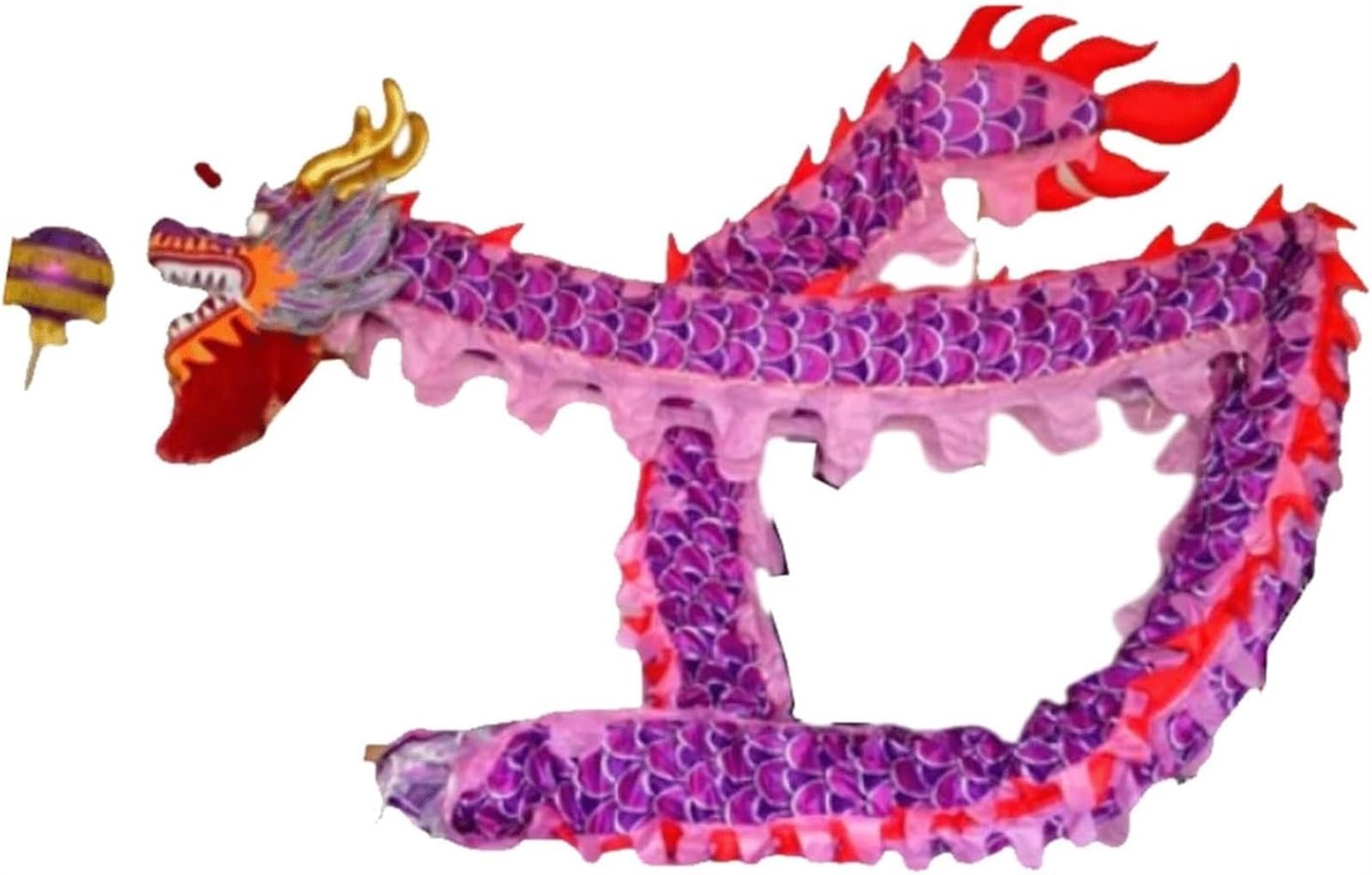 ドラゴンダンス小道具 中国風のドラゴンダンス 10 メートルシルクドラゴンダンス伝統的なマスコットドラゴ\u200b\u200bンダンスヘッド 8 プレ 中国のドラゴンダンスセット  1 メートル/3 メートル/5 メートル/8 メートルシルクドラゴンダンス新年獅子舞ヘッドショーハロウィ 中国の ..., image size:1600x1020