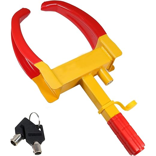 Heavy Duty Anti Theft Wheel Lock Clamp