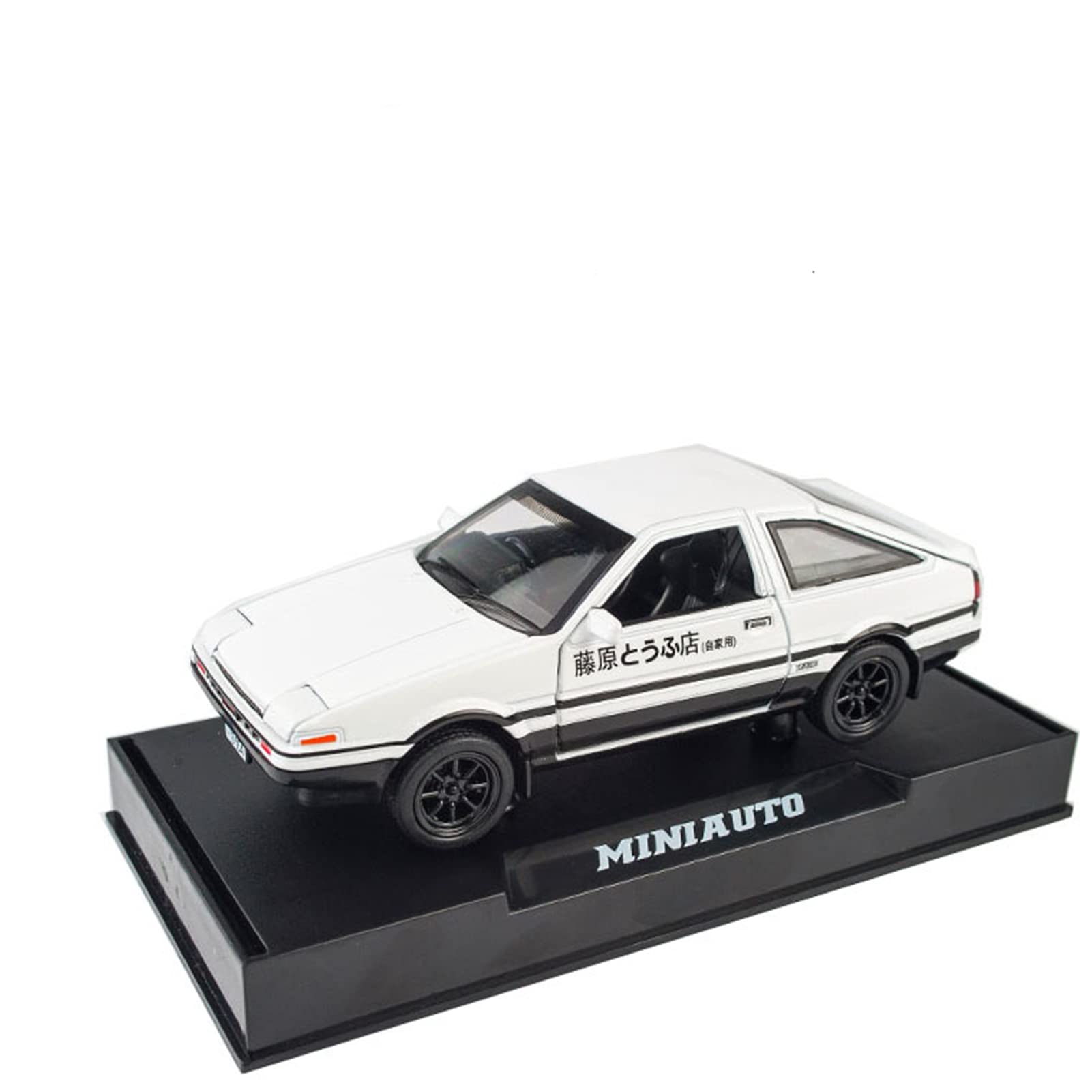 2送料350円 頭文字D AE86 藤原拓海 藤原とうふ店 京商 ラジコン miniz 