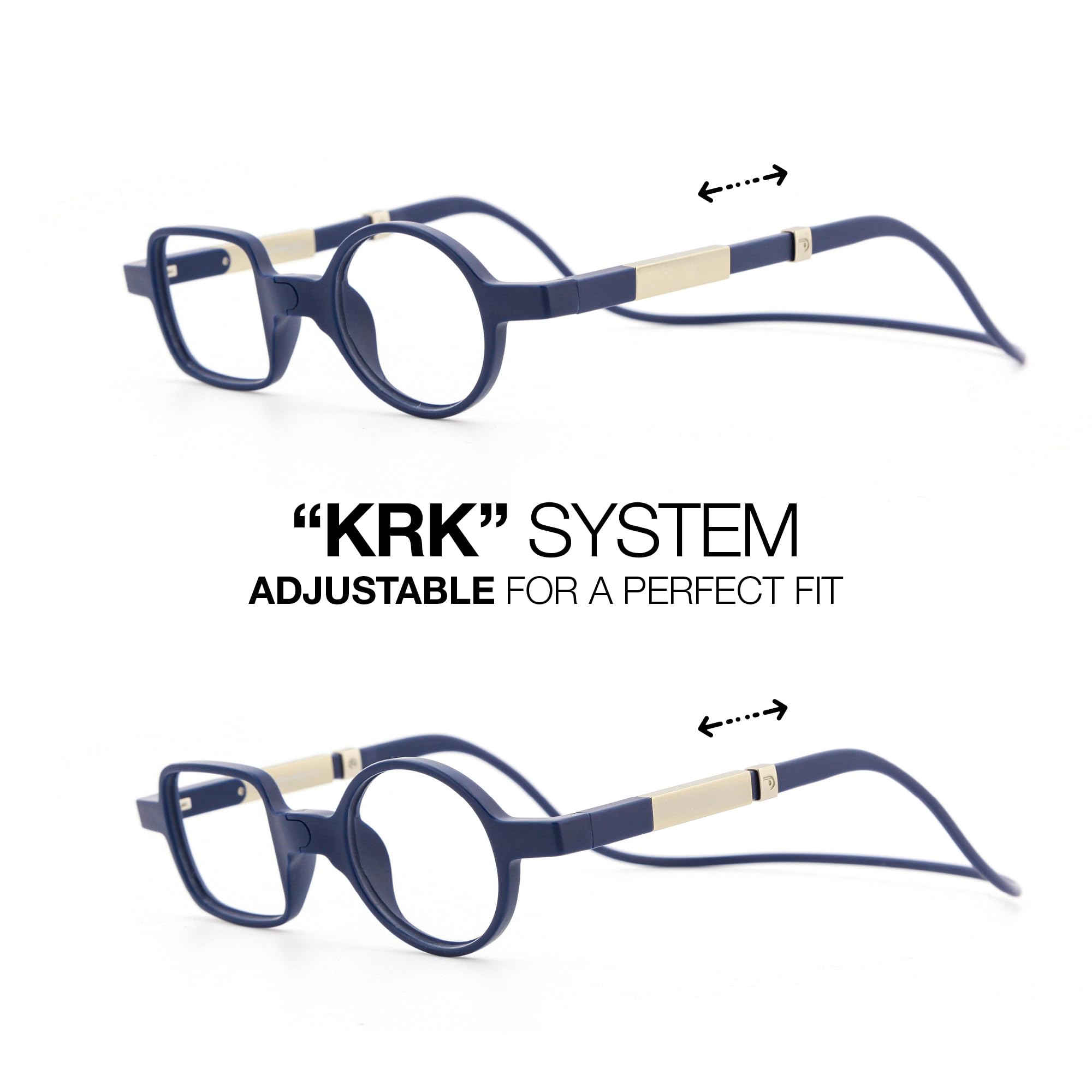 DIDINSKY Krik Gafas de Lectura Magnéticas, Filtro Luz Azul | Cierre magnético frontal · Para leer de cerca · Filtro de luz azul · Aumento +1.0 a +3.0 · Incluye funda
