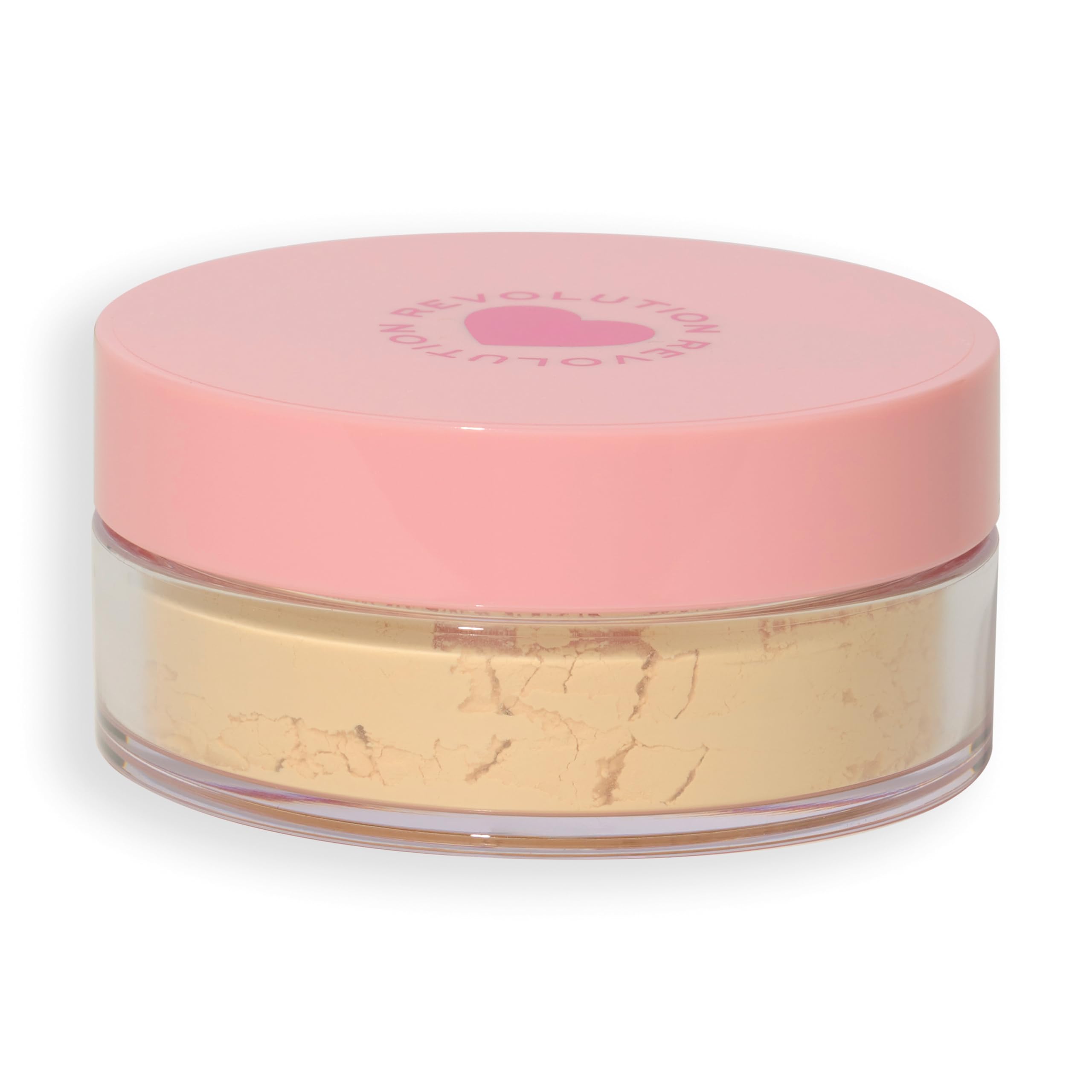 I Heart Revolution Loose Baking Powder, Vitamin Infused with Skin-Loving Ingredients for a Soft, Airbrushed Finish, Vegan & Cruelty-Free, 30g, Banana