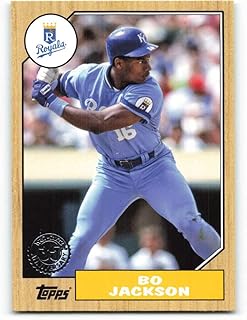 2022 Topps 1987 Topps 35th Anniversary #T87-21 Bo Jackson NM-MT Kansas City Royals Baseball MLB