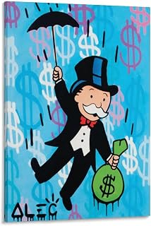 FEF ALEC Monopolys Poster Decorative Painting Canvas Wall Art Room Posters Office Decorations 08x12inch(20x30cm)