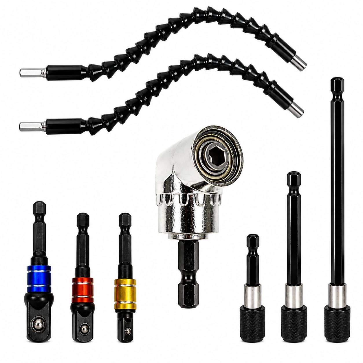 Elastyczne przedłużenie wiertła do Milwaukee 2853 2019-2025, adapter kątowy 360°