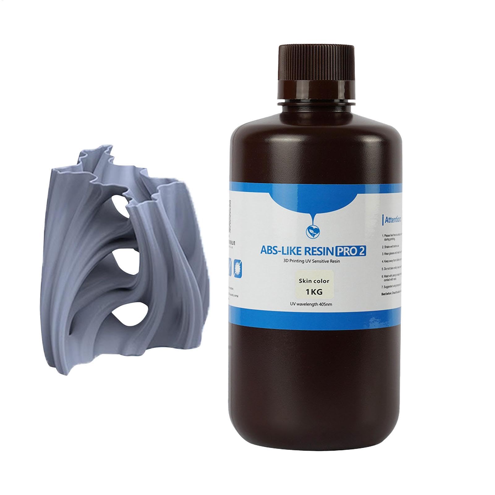 Resina resistente,Resina para impresora 3D Resina fotosensible de impresión | Resina de fotopolímero de curado UV, Resina de impresora de bajo olor, Líquido de impresión 3D para