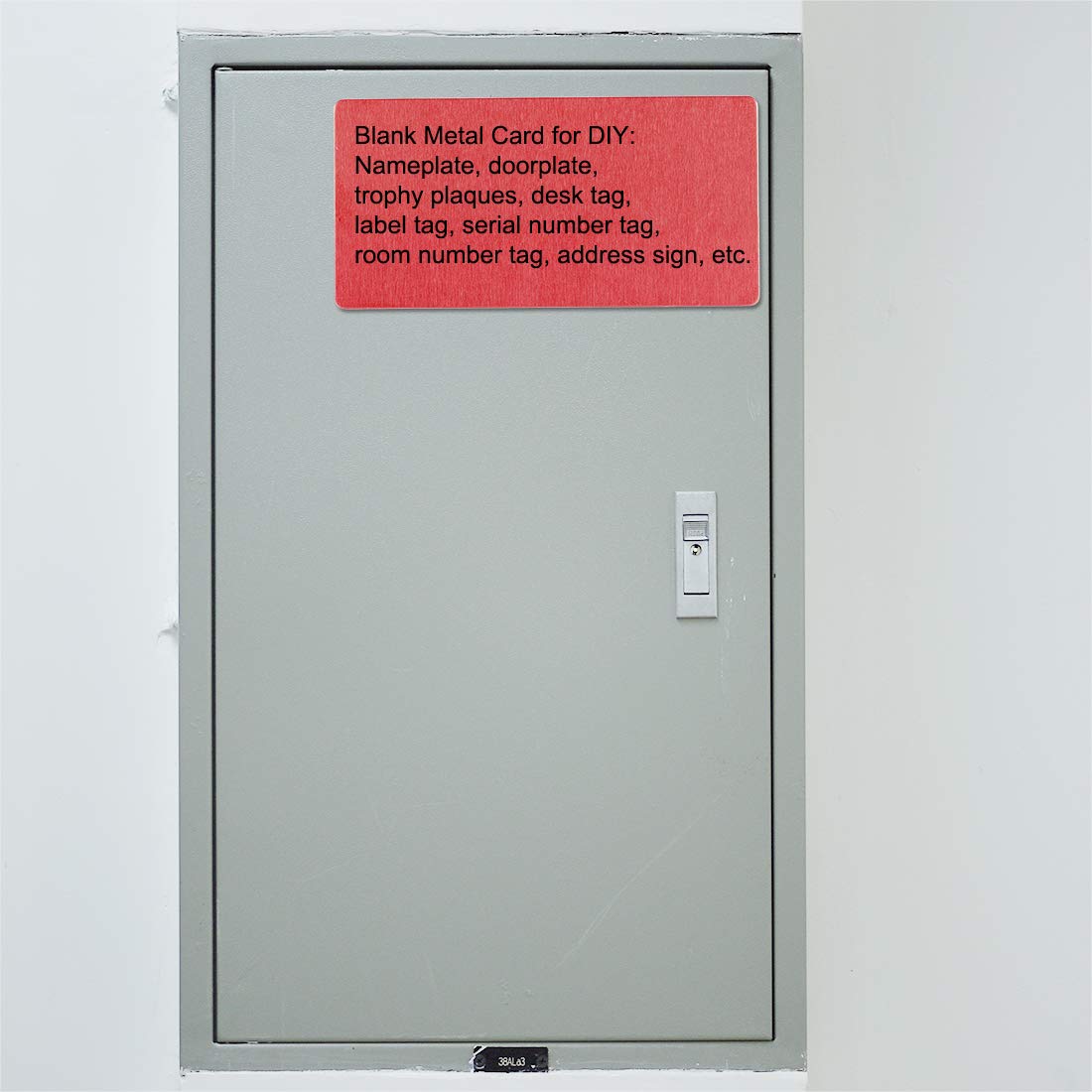 Plaques En Aluminium Anodisé Noir - 80x40 Mm - Pour Gravure Laser Ou Bricolage - Lot De 15