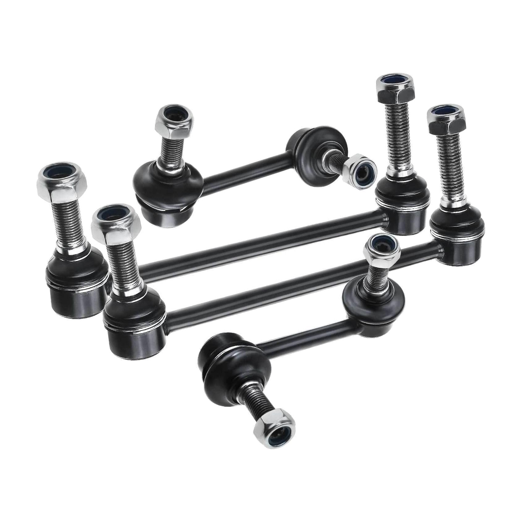 4pcs Suspension Sway Bar Stabilizer Linkage Set Kit Front Rear Left Right RWD Bolts for Cadillac for CTS 2009-2015 K750325 K750190 901-50073 22816802