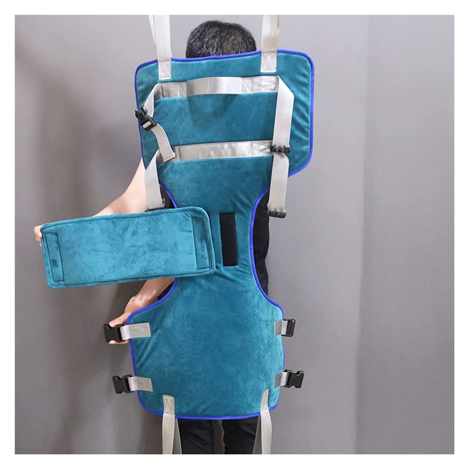 MM Imbracatura per Paranco per Sollevatore GambeMultiuso Regolabile Imbracatura Standard per Sollevatore Disabili e Anziani Modello, Medical Handicap Four Point Sling Grande capacità di Carico 380 Lib