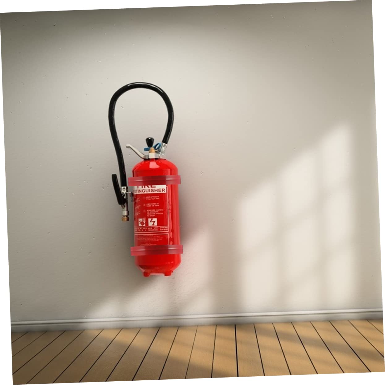 OSALADI 2pezzi Supporto Per Estintore Muro Ferro Staffa Resistente e Facile Da Installare Per Garage e Ambienti Domestici Di Capacità Design Creativo e Resistente Alla Corrosione