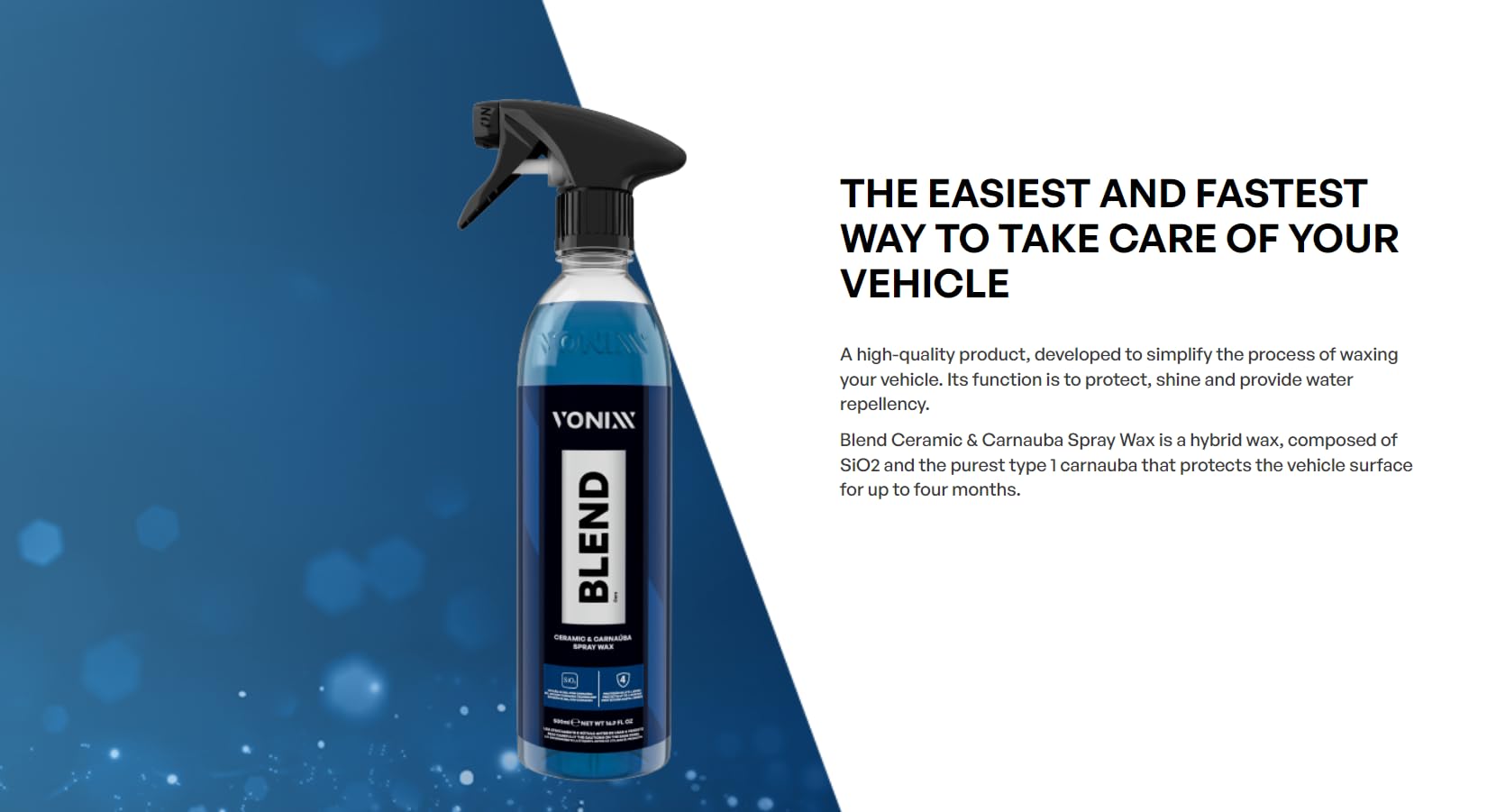 Amazon | vonixx BLEND SPRAY 500ML | ワックス | 車＆バイク