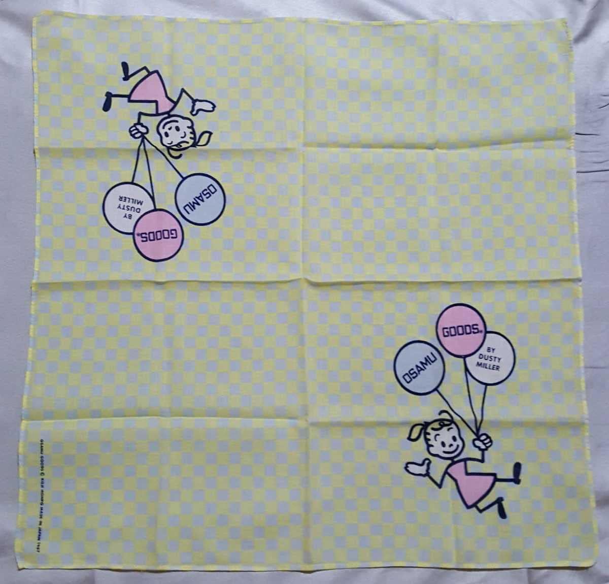 レア オサムグッズ ハンカチ オサム 原田治 ナプキン 当時物 ダスティミラー ジル ミスド ヴィンテージ