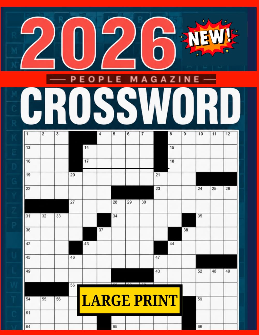 2026 Ultimate Crossword Puzzle Book: Challenging, Fun, and Brain-Boosting Crosswords