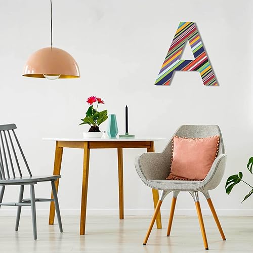 Vista 11 de Letra S de madera de 12 pulgadas, letra S de madera sin terminar de 1/4 de pulgada de grosor para decoración de pared del hogar, manualidades