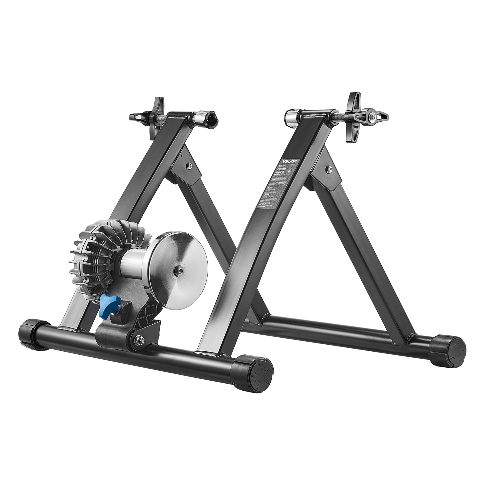 VEVOR Fahrradtrainerständer, magnetischer stationärer Fahrradständer für 26-29-Zoll-Räder, 6 Widerstandseinstellungen, Geräuschreduzierender Schwungradmotor, für Indoor-Fahrübungen