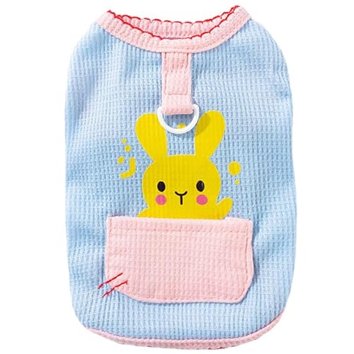 JPETTO犬服 メッシュ シャツ 春夏 ペット服 防虫 ひんやり ドッグウェア タンクトップ 通気性 犬用 涼やか UVカット 日焼き防ぐ 脱毛保護 小中大型犬25-MJ0495ブルーXL