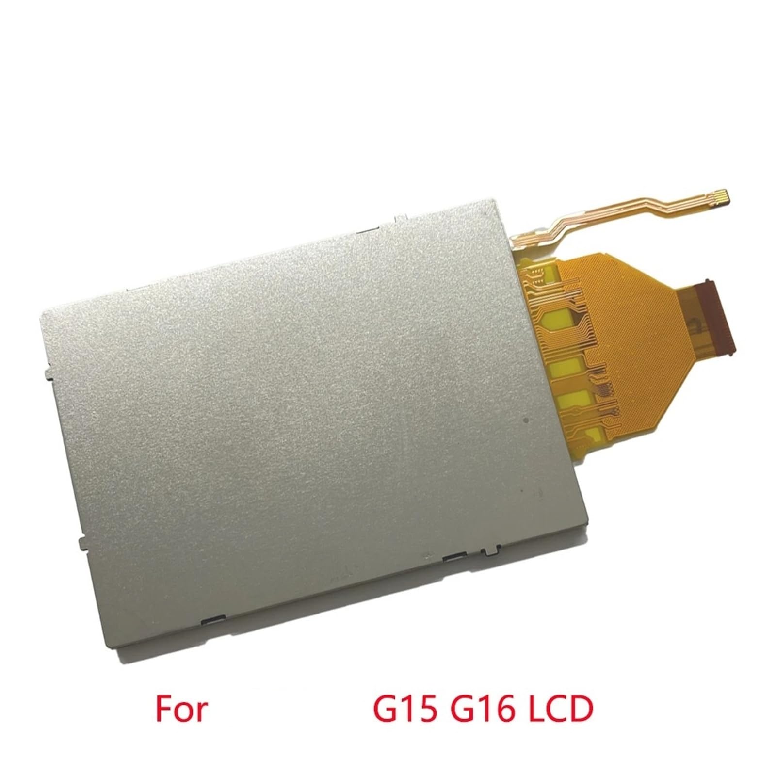 Schermo LCD, compatibile con Canon, G15 G16 for parte di riparazione della fotocamera digitale Powershot con vetro + retroilluminazione(B)