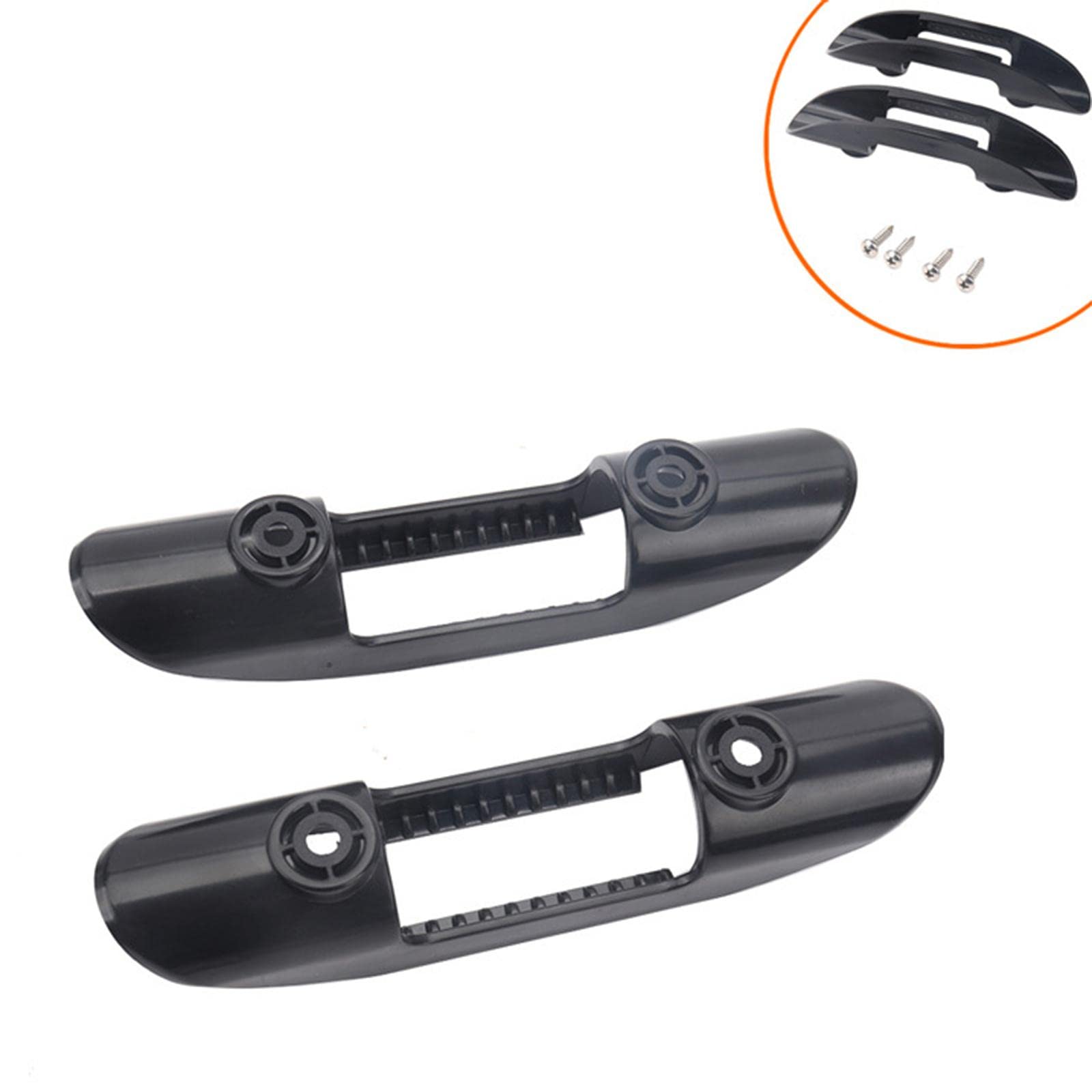 10 Set Marine Paddle Gear Kajak/Kanu Paddelhalter Clip mit Schrauben Ersatz, Stil 2, 151 x 31,5 mm