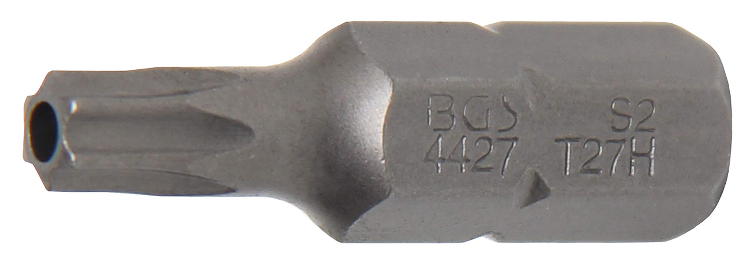 Bgs Multicoloured 4427 | Bit | Length 30 Mm | 8 Mm (5/16") Drive | T-Star Tamperproof (For Torx) T27