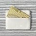 Go-Comb + Mirror - Brass Tile Hair Comb + Mirror - Fit For Your Wallet
