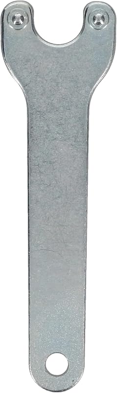 Dewalt N079326 Llave para amoladora angular Pieza de fabricante de equipos originales (OEM) genuina para Dewalt | Construcción de acero resistente | Reemplazo OEM | Alineación de pines de precisión | Extracción rápida de tuercas con brida