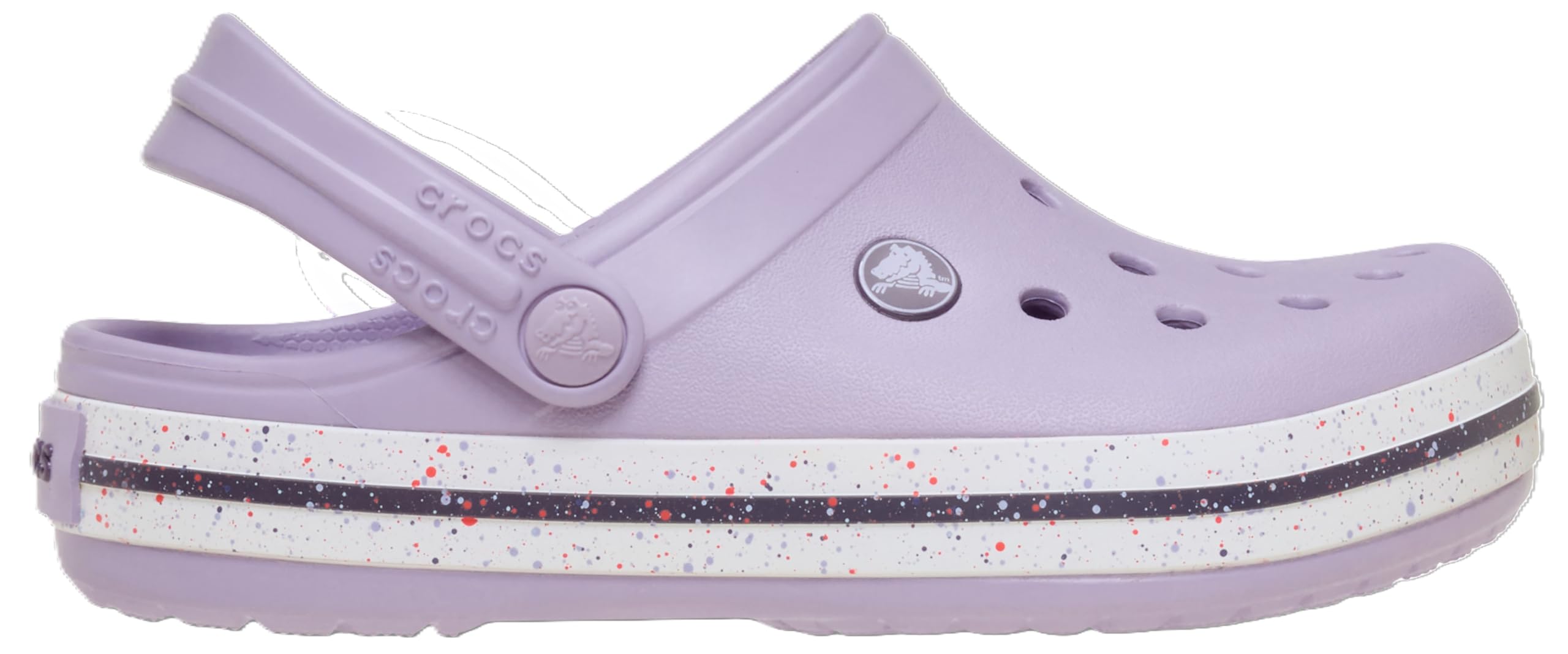 Crocs Crocband Speckled Band Clog T Zuecos Unisex niños Lavender 22/23 EU