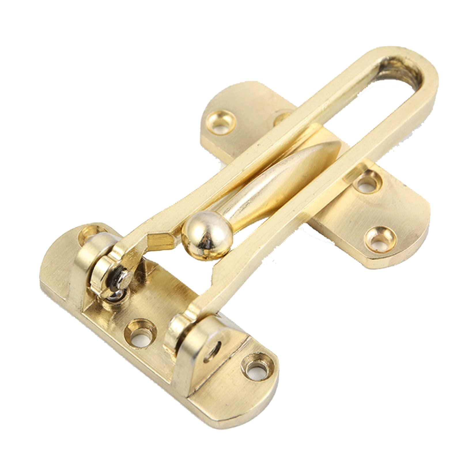 Mkauyycb Gold Door Safety Door Bolt Home Door Fence Door Buckle Chain Stainless Steel Safety Chains