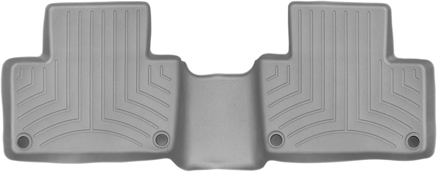 WeatherTech Custom Fit FloorLiners for Volvo XC90, XC90, XC90-2nd Row (468282), Grey