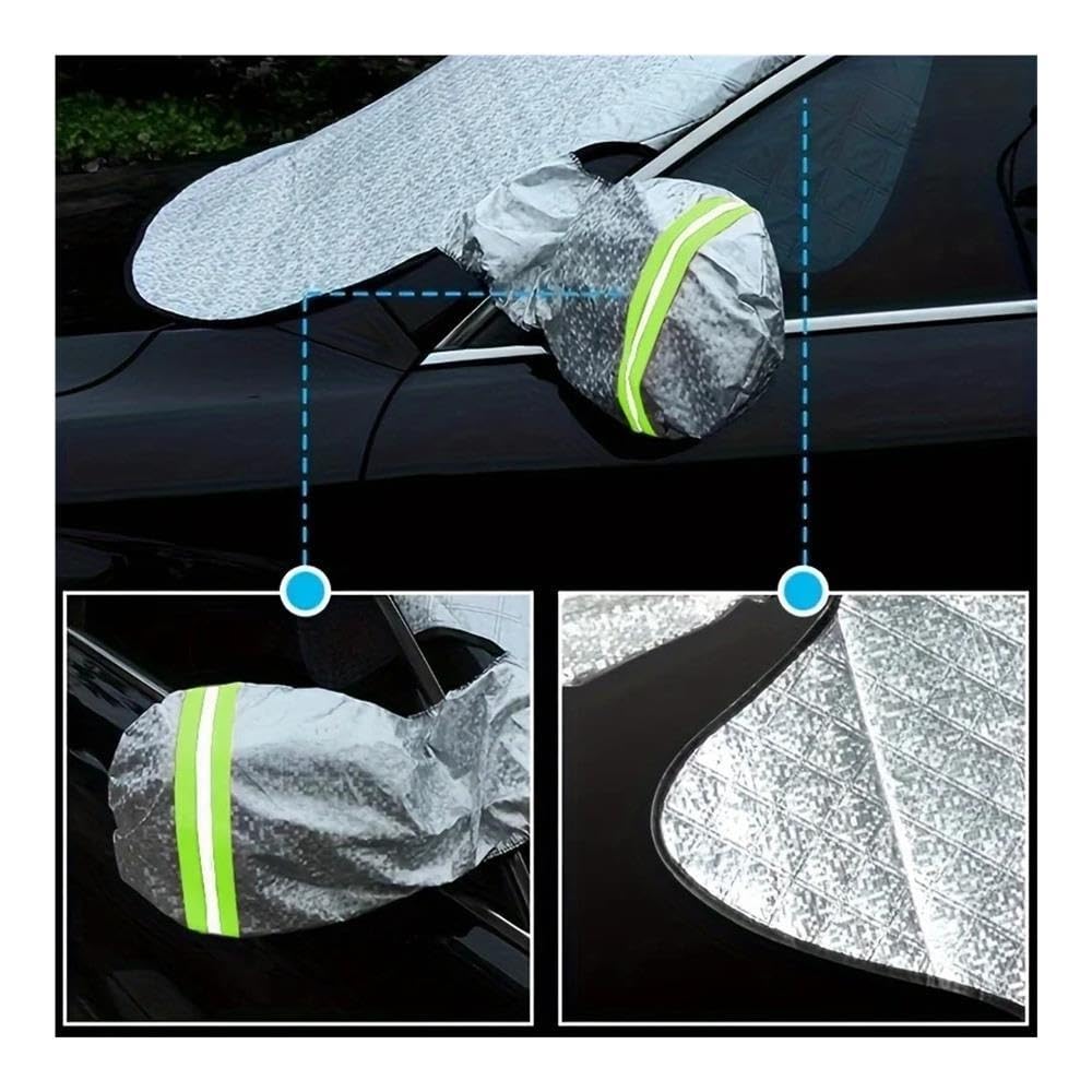Copertura for Neve for Auto, Parabrezza, Protezione for Ghiaccio, Antivento, Impermeabile, Universale