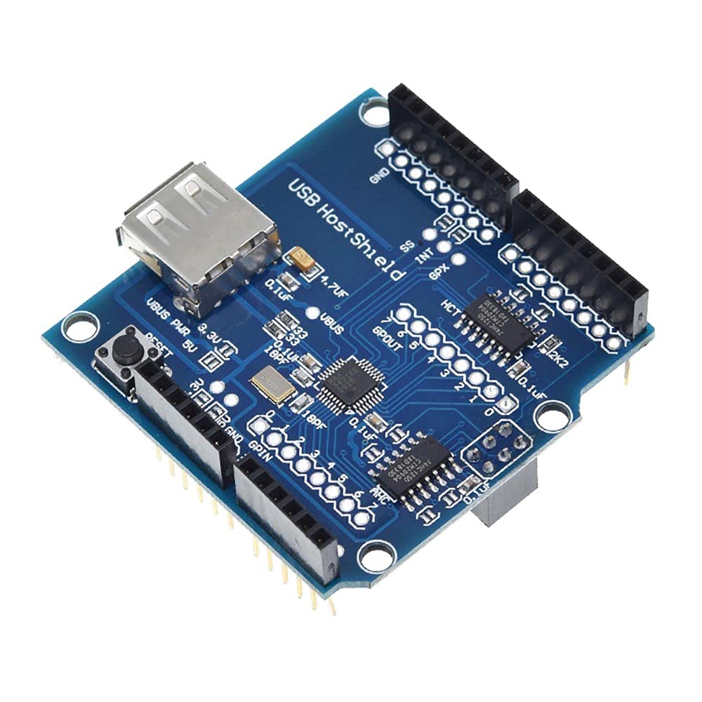 USB Host Shield for Arduino UNO MEGA ADK Compatible for Android ADK DIY Electronic Module Board
