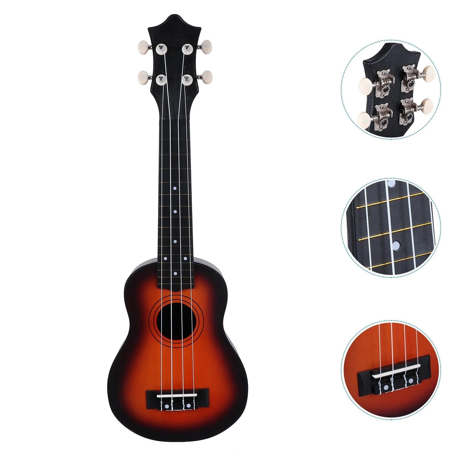 Ukulele Zestaw Ukulele Lipa 12 Cali Lekki Mały Instrument Muzyczny Dla Początkujących Idealny Do Śpiewania